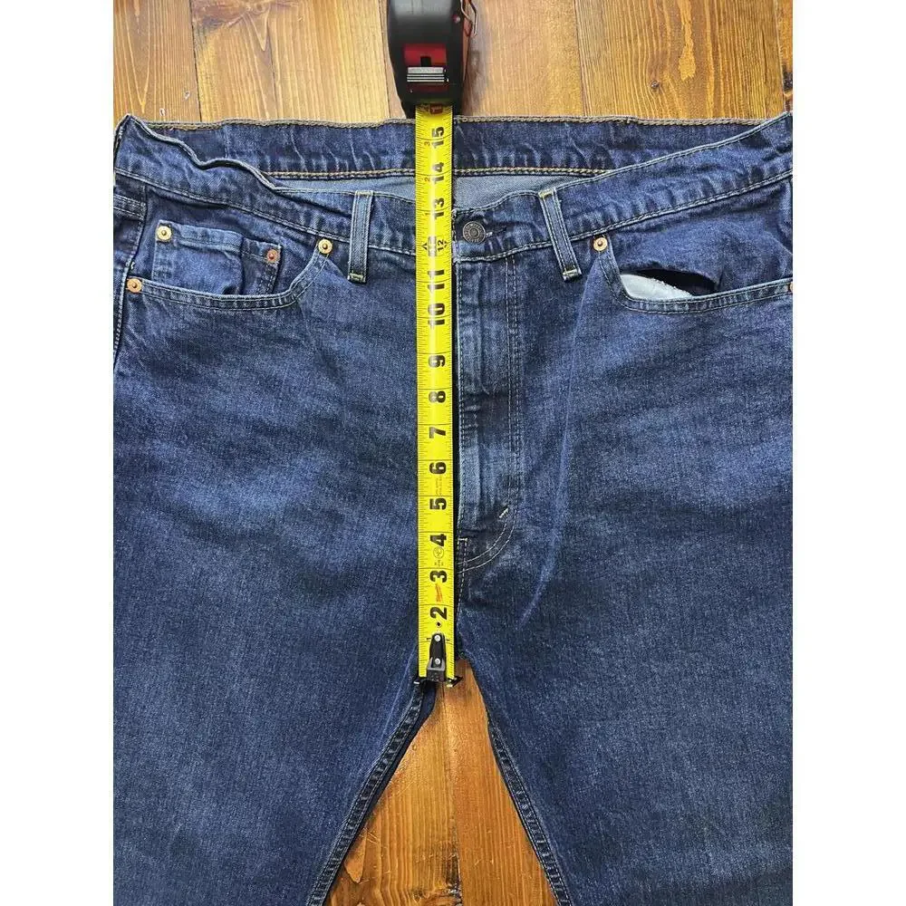 Levis 505 Regular Fit‎ Jeans Mens 40x30 Blue Straight Leg